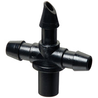 Rain Bird BT25-30PS 1/4" Drip Irrigation Universal Barbed Tee Fitting 30 Count