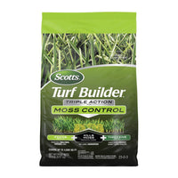 Scotts Turf Builder Moss and Fungus Control Lawn Fertilizer For Multiple Grass Types 4000 sq ft