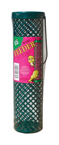 C&S Products Wild Bird 24 oz Wire Tube Nugget Feeder 20 ports