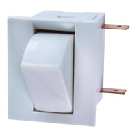 Jandorf 5 amps Single Pole Momentary/Normally On Appliance Switch White 1 pk