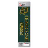 Baylor University 2 Piece Decal Sticker Set