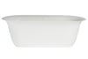 Bloem Llc Mr2410 24 White Modica Rail Planter