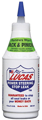 Lucas Oil Products Power Steering Stop Leak Power Steering Stop Leak 12 oz