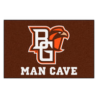 Bowling Green State University Man Cave Rug - 19in. x 30in.