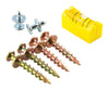 Hangman Gold 100 lbs. Capacity Keyhole Hanging Kit 1 L in. (Pack of 6)