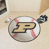 Purdue University Baseball Rug - 27in. Diameter