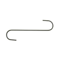 Garden "S" Hook, Black, 12-In., 2-Pk.