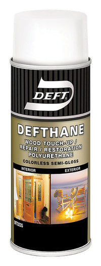 Deft Defthane Semi-Gloss Clear Polyurethane Spray 11.5 oz. (Pack of 6)