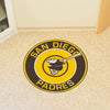 MLB - San Diego Padres Swinging Friar Roundel Rug - 27in. Diameter