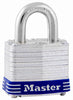 Master Lock 1-5/16 In. H X 1-5/8 In. W X 1-9/16 In. L Laminated Steel 4-Pin Cylinder Padlock 1 Pk