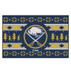 NHL - Buffalo Sabres Holiday Sweater Rug - 19in. x 30in.