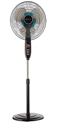 Polar Aire 53 in. H X 16 in. D 3 speed Oscillating Dual Blade Stand Fan