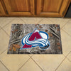 NHL - Colorado Avalanche Camo Rubber Scraper Door Mat