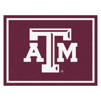 Texas A&M University 8ft. x 10 ft. Plush Area Rug