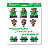 Marshall University 12 Count Mini Decal Sticker Pack