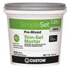 Custom Building Products SimpleSet Gray Thin-Set Mortar 1 qt