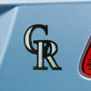 MLB - Colorado Rockies 3D Chromed Metal Emblem