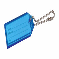 Hillman Plastic Assorted Key ID Tag with Chain