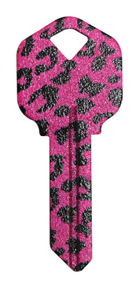 Hillman DIVA Leopard House/Office Universal Key Blank Single (Pack of 6).