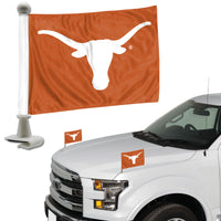 University of Texas Ambassador Car Flags - 2 Pack