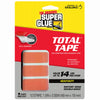 The Original Super Glue Super Strong Double Sided 0.68 in. W X 1.8 in. L Mounting Tape Orange