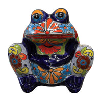 Avera Products Talavera 7 in. H x 6 in. W Ceramic Talavera Planter Assorted (Pack of 4)