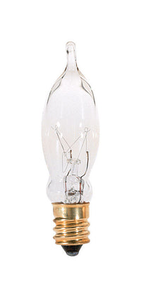 Satco 7.5 watts CAC Chandelier Incandescent Bulb E12 (Candelabra) Soft White 1 pk