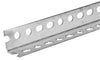 SteelWorks 0.048 in. X 1-1/4 in. W X 48 in. L Zinc Plated Steel Slotted Angle