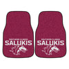 Southern Illinois University Carpet Car Mat Set - 2 Pieces