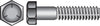 Hillman 5/16 in. D X 3-1/2 in. L Heat Treated Zinc Steel Hex Head Cap Screw 50 pk