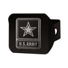 U.S. Army Black Metal Hitch Cover