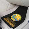 NBA - Golden State Warriors 2018 NBA Champions Carpet Car Mat Set - 2 Pieces