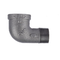 BK Products 3/4 in. FPT  x 3/4 in. Dia. MPT Black Malleable Iron Street Elbow