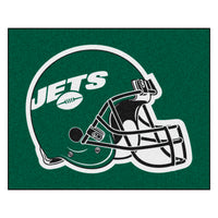 NFL - New York Jets Helmet Rug - 5ft. x 6ft.