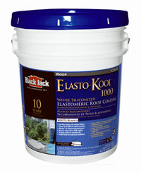 Black Jack Elasto-Kool 1000 Gloss White Acrylic Roof Coating 4.75 gal