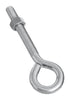 Stanley Hardware N221-317 1/2" X 6" Zinc Plated Eye Bolt With Nut Assembled (Pack of 10)