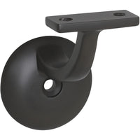 National Hardware Black Zinc Handrail Bracket 3.10 in. L 250 lb (Pack of 10).