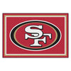 NFL - San Francisco 49ers 5ft. x 8 ft. Plush Area Rug