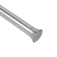 Umbra Chroma Nickel Silver Modern Tension Rod 54 in. L X 90 in. L