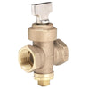 B & K Bronze Lead-Free 3/8 in. Threaded Ground Key Stop & Drain Valve 1 Dia. in.