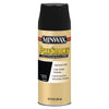 Minwax Polyshades Satin Classic Black Fast Drying Polyurethane Spray 10.75 Oz. (Pack Of 6)