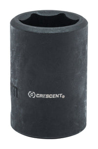 Crescent 12 mm X 1/2 in. drive Metric 6 Point Impact Socket 1 pc