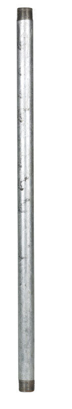 B&K Mueller 1 in. D X 30 in. L Galvanized Steel Pre-Cut Pipe