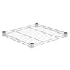 Honey Can Do 1 in. H x 18 in. W x 18 in. D Silver Steel Shelf