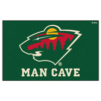 NHL - Minnesota Wild Man Cave Rug - 5ft. x 8 ft.