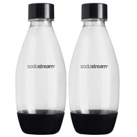 SodaStream Black 0.5 L Carbonator Bottle 2 pk