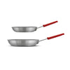 Tramontina Aluminum Fry Pan 8 & 10 in. Silver