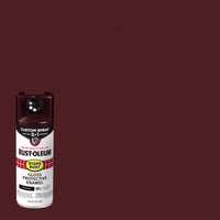 Rust-Oleum Stops Rust Gloss Kona Brown Enamel Spray Paint 12 oz (Pack of 6)