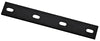 National Hardware 10 in. H X 1.5 in. W X 0.125 in. D Black Carbon Steel Flat Mending Plate