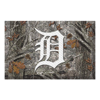 MLB - Detroit Tigers Camo Camo Rubber Scraper Door Mat